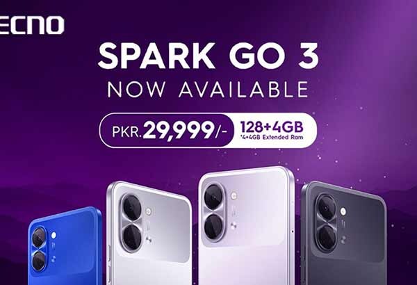 Tecno Spark Go 3 Price in Pakistan