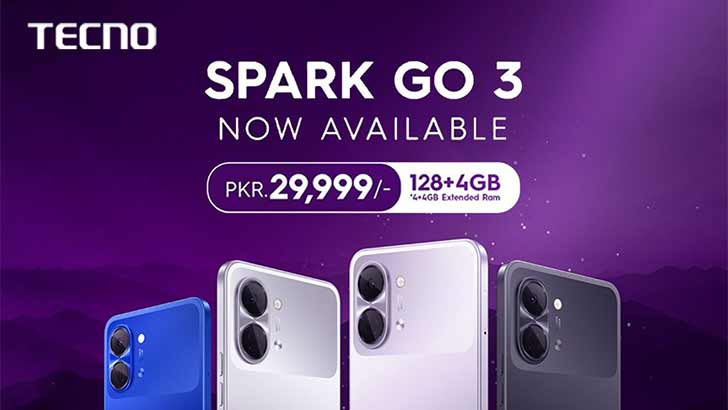 Tecno Spark Go 3 Price in Pakistan